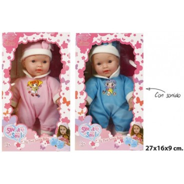 2020456 JU8804 CJA.MUÑEQUITA 4FUNC.PIJAMA(2 (24 PIECES)