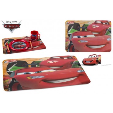 NAPPE INDIVIDUELLE PLASTIQUE CARS ( 144 PIECES)