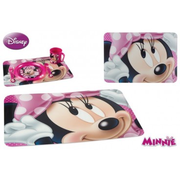 NAPPE INDIVIDUELLE PLASTIQUE MINNIE ( 144 PIECES)