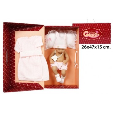 2020778 562 RECIEN NACIDA TROSSEAU ROSA(8) (8 PIECES)