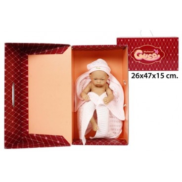 2020783 581 BEBE MANTA DE LANA ROSA (8) (8 PIECES)