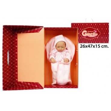 2020784 582 BEBE MANTA ROSA CORAZONES(8) (8 PIECES)