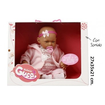 2020809 589 MI BEBE NIÑA C/MECANISMO (8) (8 PIECES)