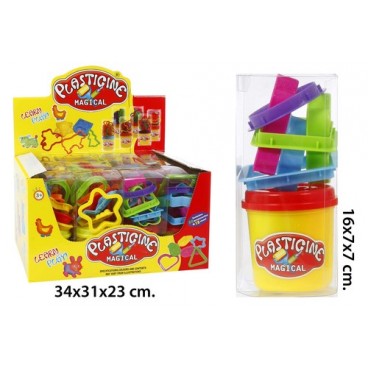 2020822 JU8836 CAJA PLASTILINA/ACC.(EXP.12 (108 PIECES)