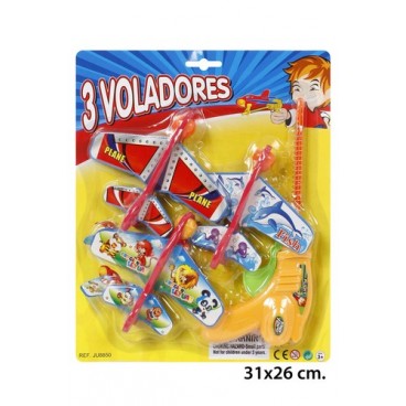 2020836 JU8850 BLISTER 3 VOLADORES(48) (48 PIECES)