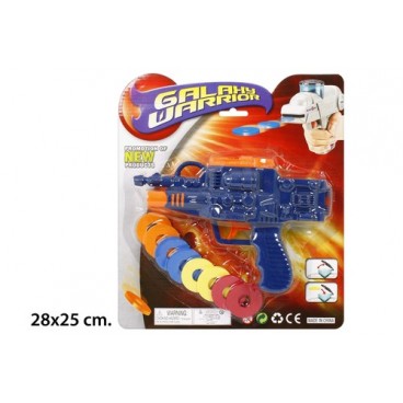 2020837 JU8851 BLISTER PISTOLA LANZADISCOS (36 PIECES)
