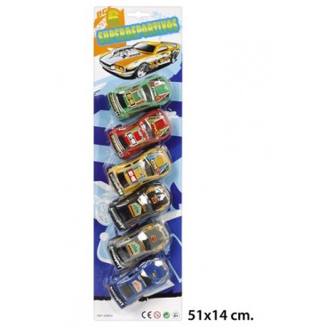 2020838 JU8852 BLIST. 6 SUPERDEPOSTIVOS(48) (48 PIECES)