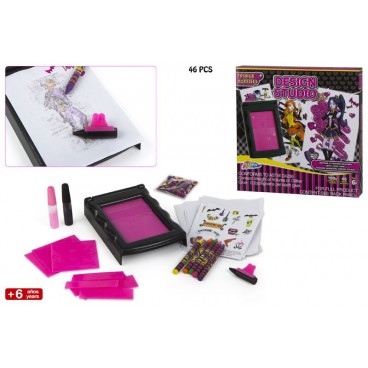STUDIO DESIGN FASHION MONSTERS - 46 PCS ( 12 PIECES)