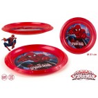 ASSIETTE BASIQUE PLASTIQUE SPIDERMAN ( 48 PIECES)
