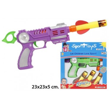 2020861 JU8876 CAJA PISTOLA LANZADARDOS(48) (48 PIECES)