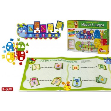 JEU D'ACTIVITÉS - PLUS DE 45 JEUX - 3-6 ANS ( 12 PIECES)