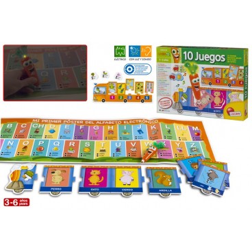 JEU ACTIVITÉS - 10 JEUX - 3-6 ANS ( 12 PIECES)