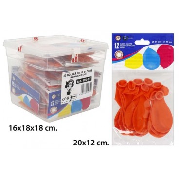 2021237 190-CT BOLS. 12 GLOB. TAPP"(360(30C (360 PIECES)