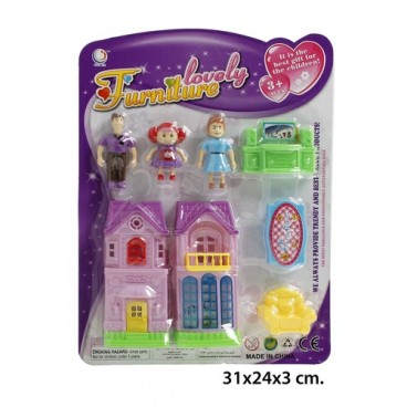 2021423 JU9059 BLISTER CASITA C/FAMILIA(48) (48 PIECES)