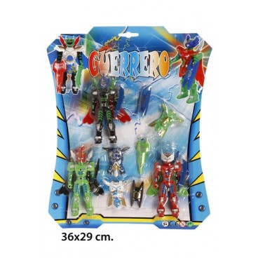 2021427 JU9162 BLIS.3 GUERREROS NUEVOS(72) (72 PIECES)