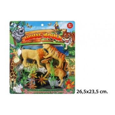 2021475 JU8995 BOLSA BLIST.ANIMALES SUR.5M (96 PIECES)