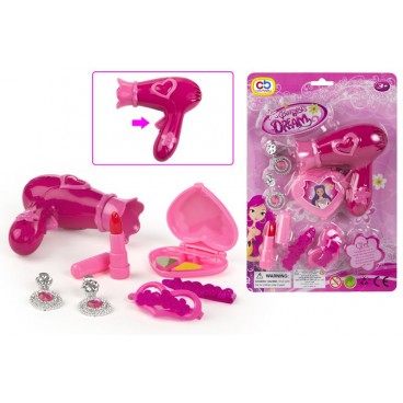 BLISTER BEAUTÉ AVEC SÈCHE CHEVEUX ( 24 PIECES)