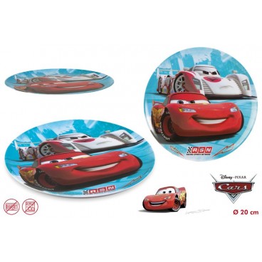 ASSIETTE MELAMINE CARS ( 24 PIECES)