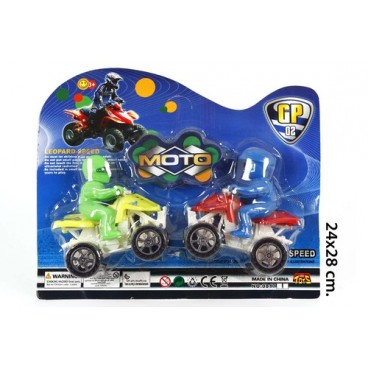 2021770 JU9366 BLISTER 2 QUADS FRICCION(36) (36 PIECES)