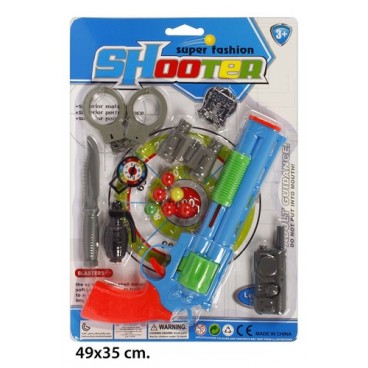 2021801 JU9354 BL/PISTOLON LANZAPELOTAS GRD (24 PIECES)