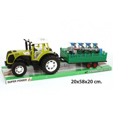 2021813 JU9375 BURBUJA TRACTOR 3 SURT.(8) (8 PIECES)