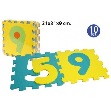 2021822 JU8488 PUZZLE EVA 10 PCS(12) (12 PIECES)