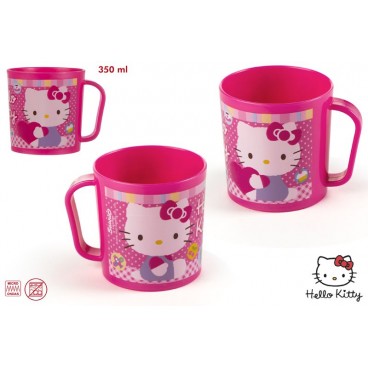 TASSE MICROONDES 350 ML HELLO KITTY ( 24 PIECES)