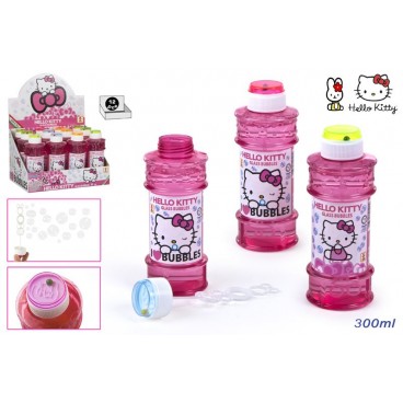 BULLES SAVON 300 ML - HELLO KITTY - ( 48 PIECES)