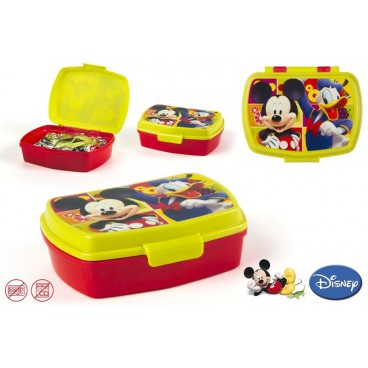 LUNCH BOX PLASTIQUE FUN MICKEY ( 24 PIECES)