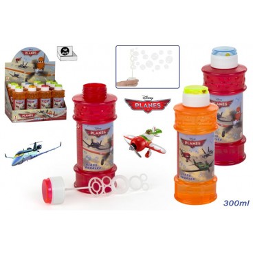 BOUTEILLE BULLES SAVON 300 ML - PLANES - DISP 12 ( 48 PIECES)