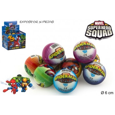 BALLE 6CM HEROES ( 288 PIECES)