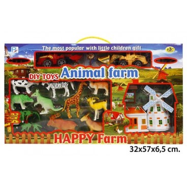 2022029 JU9532 CJA.SURTID.GRANJA BESTIAL 4 (12 PIECES)