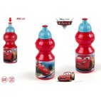 BOUTEILLE PLASTIQUE SPORT 350 ML CARS ( 12 PIECES)
