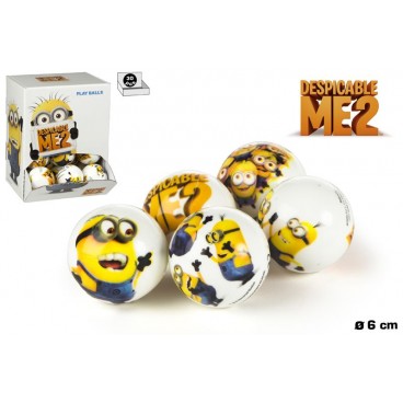BALLE D6 CM - GRU 2 MOI, MOCHE ET MÉCHANT - DISP 30
