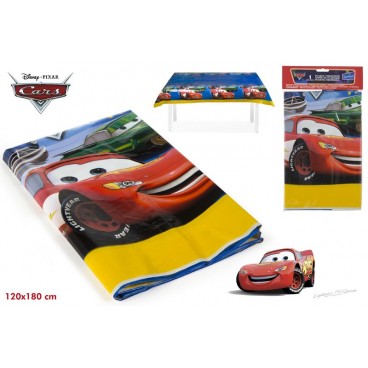 9567-NAPPE PLASTIQUE 120X180CM - CARS ( 12 PIECES)
