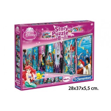 2022180 83217 S/8 PUZZLE STORY LA SIRENITA (6 PIECES)