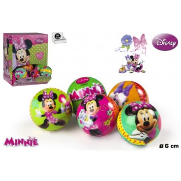 BALLE D6 CM - MINNIE BOUTIQUE - DISP 30 ( 30 PIECES)