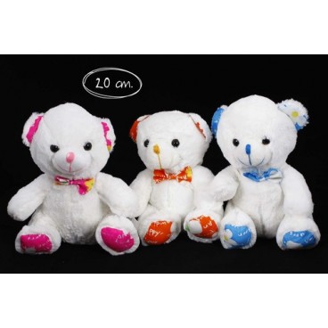 2022206 95494 OSITO 3 SURT. BLANCO (BOL.12) (96 PIECES)