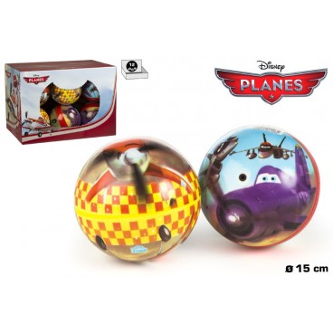 BALLE D15 CM - PLANES - DISP 12 ( 12 PIECES)