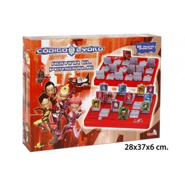 2022218 33414 CODIGO LYOKO ADIVINA EL PERSO (12 PIECES)
