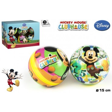 BALLE D15 CM - MICKEY - DISP 12 ( 12 PIECES)