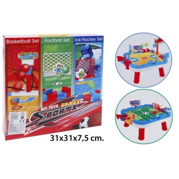 2030107 JEU SPORTS BASCKET/FOOTBALL (18 PIECES)