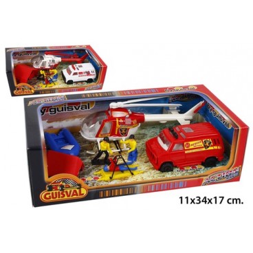 2030344 FIGURINES AVEC 2/VEHICULE (10 PIECES)