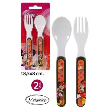 2050286 COUVERTS MELAM. 2PCS MINNIE (48 PIECES)