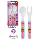 2050288 COUVERTS MELAM. 2PCS DORA (48 PIECES)