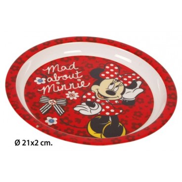 2050301 ASSIETTE MELAMINE MINNIE (48 PIECES)