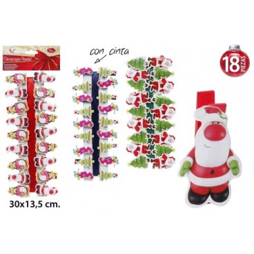 2050501 DECORATION DE NOEL (72 PIECES)