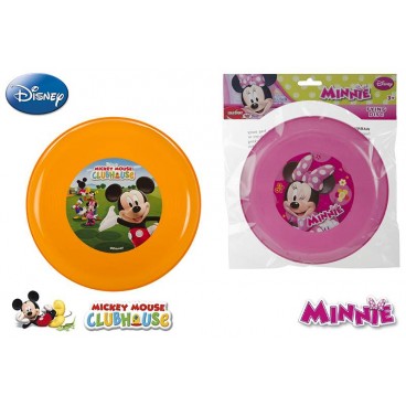 OV902MC/MN - DISQUE VOLANT MICKEY / MINNIE D20 CM ( 24 PIECES)