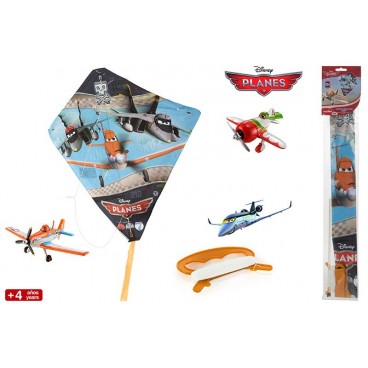 PL294 - CERF VOLANT PLASTIQUE DIAMANT 62CM PLANES ( 24 PIECES)