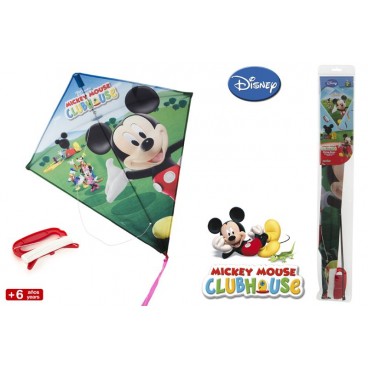 NY902MC - CERF VOLANT DIAMANT 78 CM - MICKEY CLUB HOUSE ( 12 PIECES)